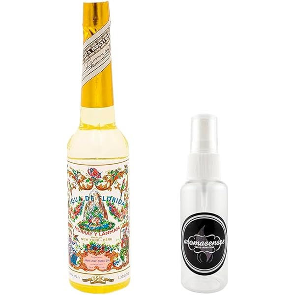 Agua Florida 270ml Amarilla - Original de Perú - Murray y Lanman